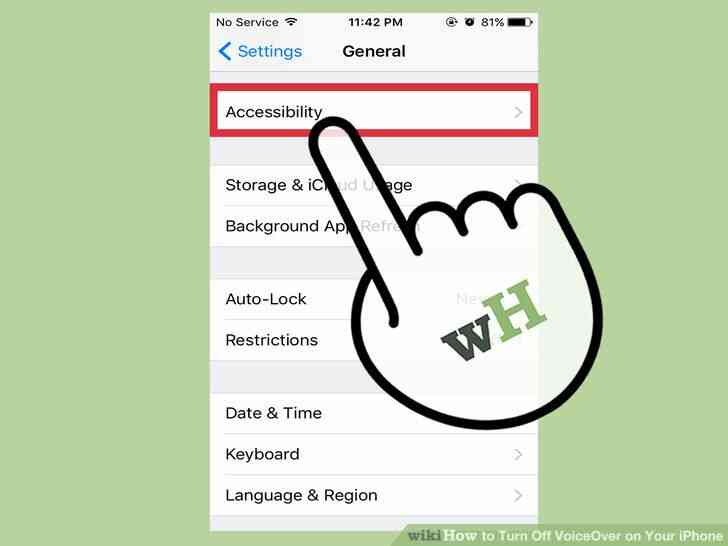 Image intitulée Désactiver VoiceOver sur Votre iPhone l